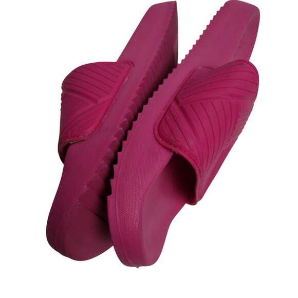 Zara Womens Flora Bella Slip-On Slide Size 43Eu And Size 11-12Us Pink Beach Flat - Picture 4 of 6